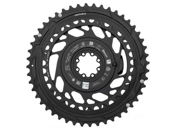 Medidor De Potencia De Plato Sram Red/force Etap Axs 48/35d 12v Dm Polar Grey