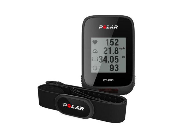 Ciclocomputadora Polar M460 Con Banda Frecuencia Cardiaca Negro