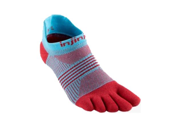 Media Injinji Run Lightweight No-Show Mujer