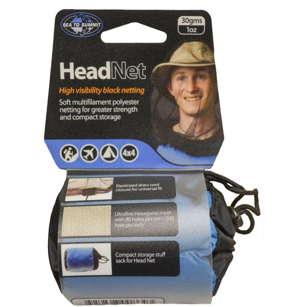 Mosquitero Para Cabeza Sea To Summit Mosquito Head Net Black