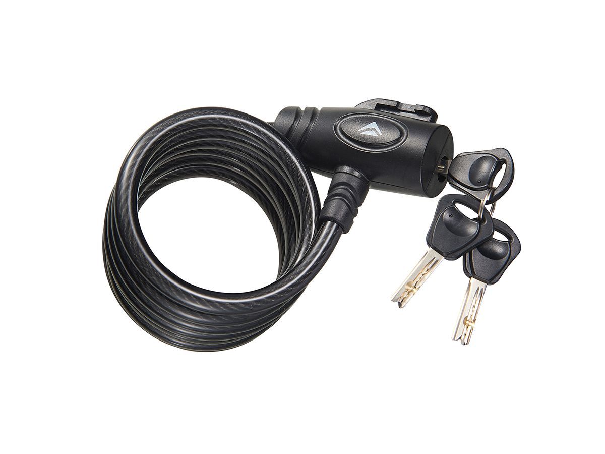 Candado De Seguridad Merida Cable Con Bloqueo Por Llave 120cm