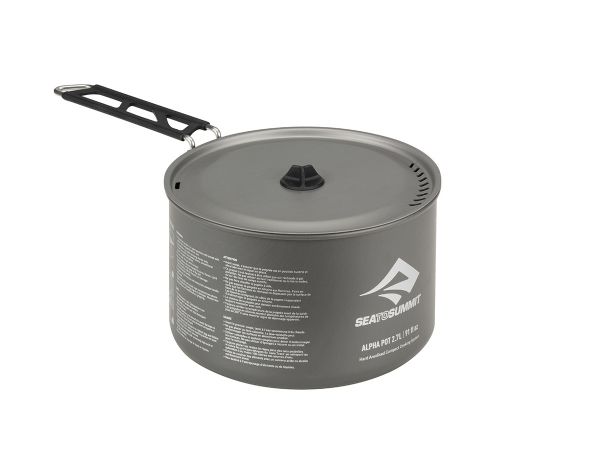 Marmita Sea To Summit Alpha Pot 2.7l - Incluye Funda De Almacenamiento