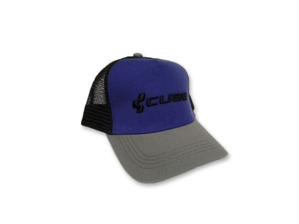 Gorra Trucker Cube Grey/blue/black