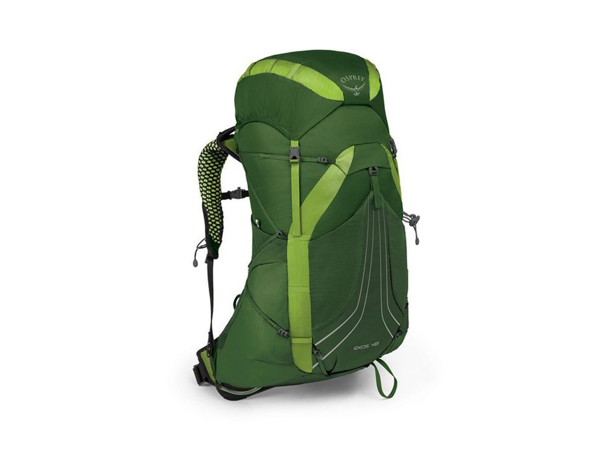 Mochila Trekking Osprey Exos 48 Green - Sumitate Argentina