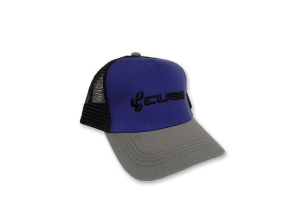 Gorra Estilo Trucker Cube Grey/blue/black