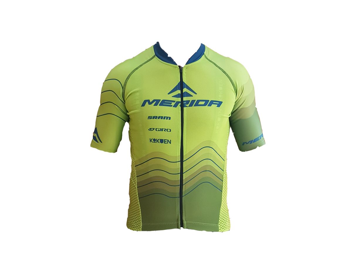 Jersey de ciclismo Kokuen diseño Merida