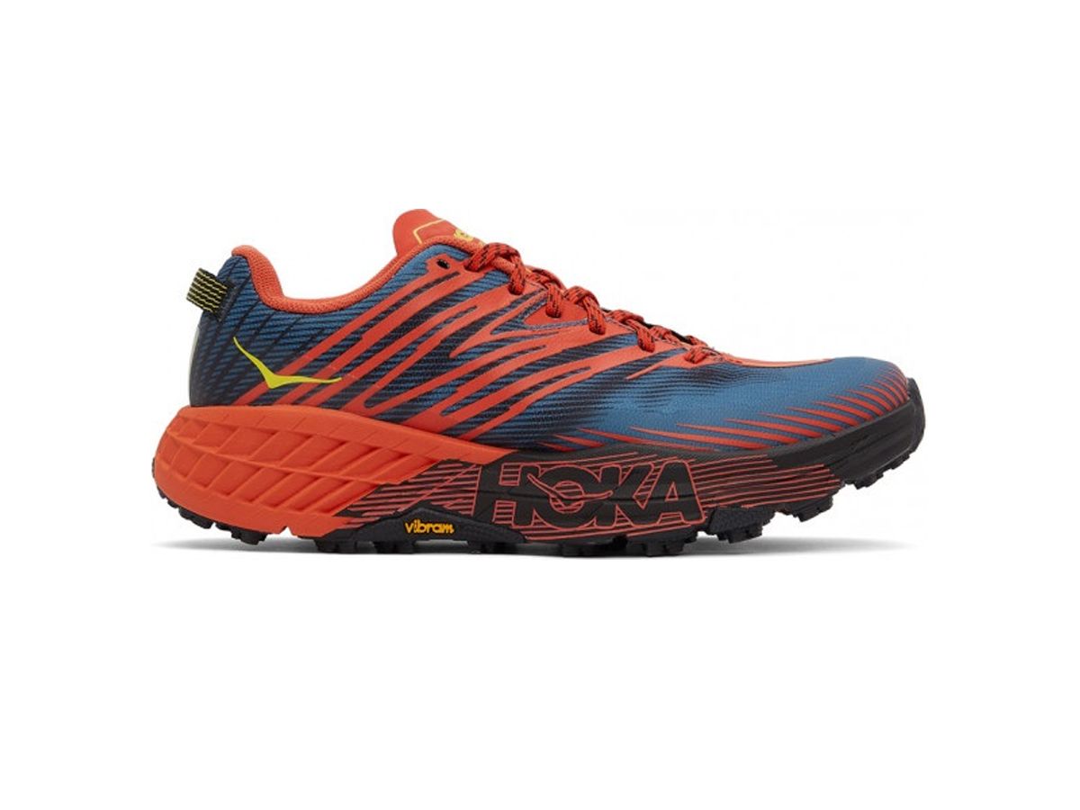 HOKA SPEEDGOAT 5 - Zapatillas de trail running - red/rojo 