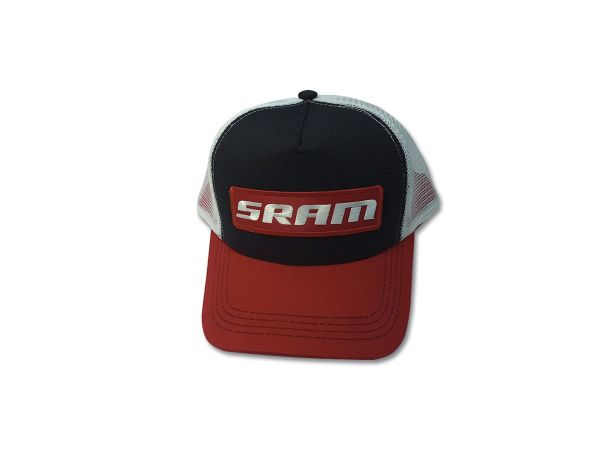 Gorra Sram Trucker Black/red/white