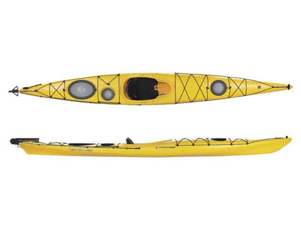 Kayak Wilderness Tsunami 160  Rx 488 27k Yellow