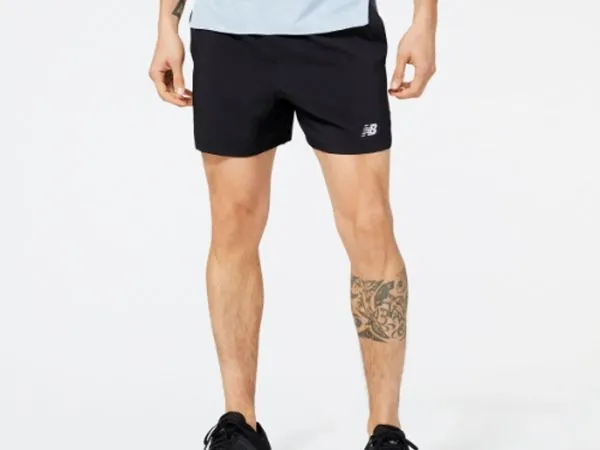 Short  New Balance Accelerate 5 Inch Hombre