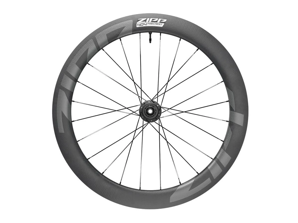 Rueda Zipp Ruta 404 Fc Carb Clincher Tubeles Tra 12v Xdr 700c 12x142mm Disc