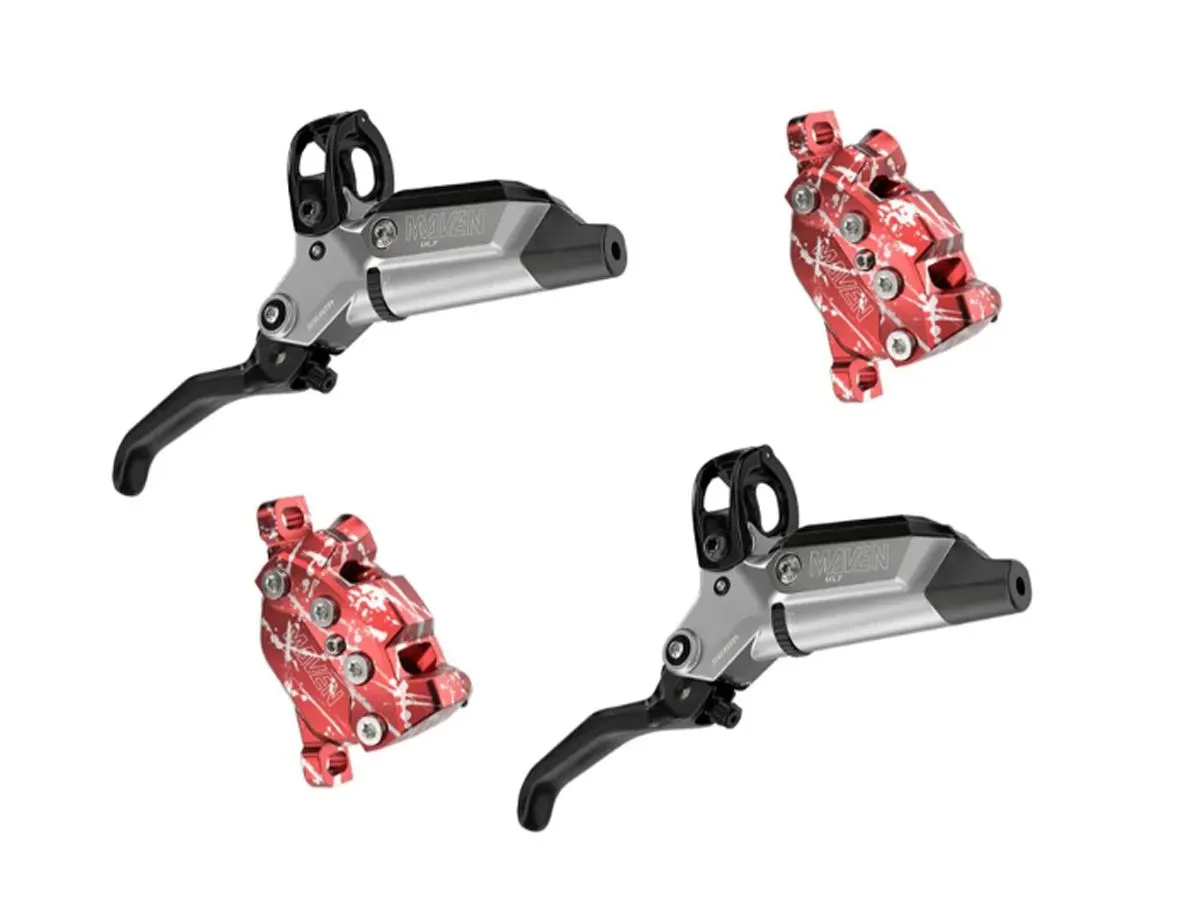 Freno A Disco Hidráulico Mtb Sram Maven Ult Stealth Ex Kit Dm Par 950/2000mm Red