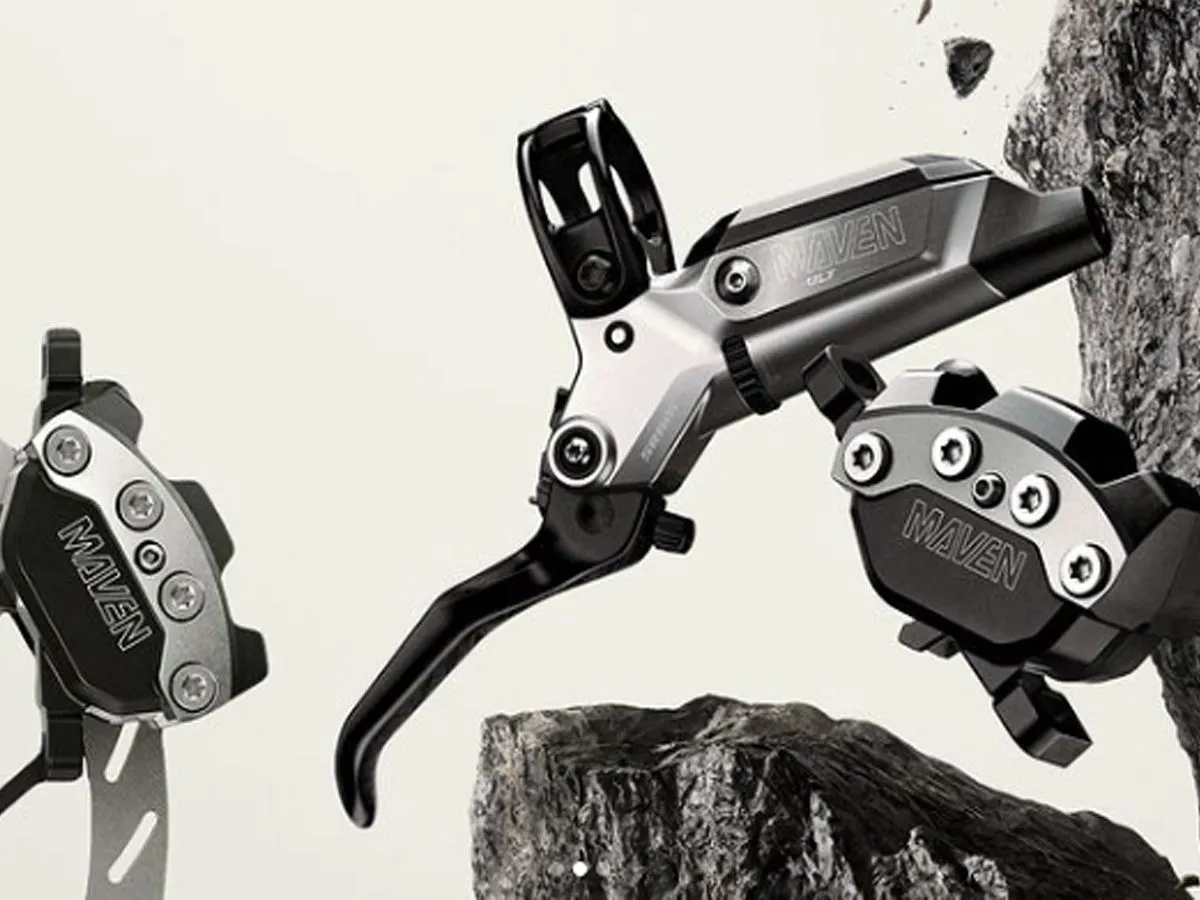Freno A Disco Hidráulico Mtb Sram Maven Ult Stealth Ex Kit Dm Par 950/2000mm Red