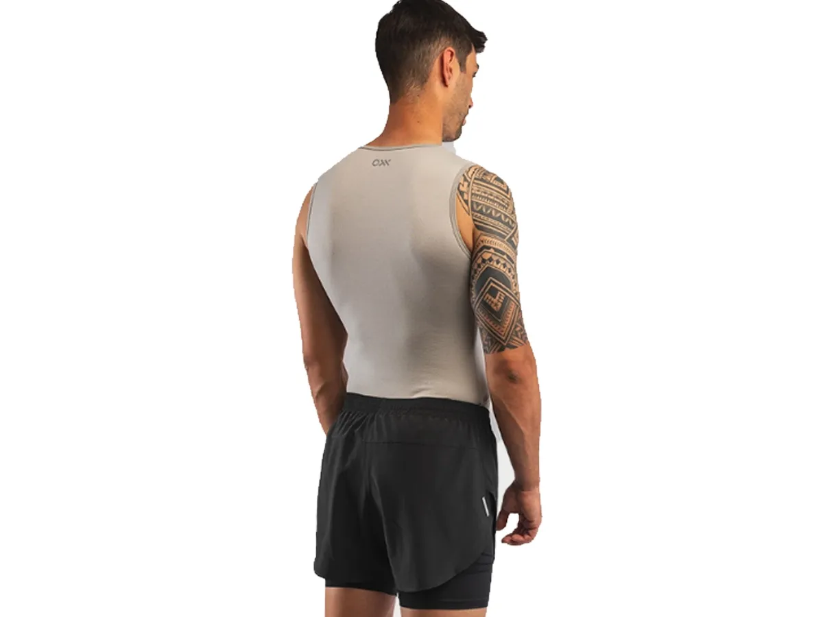 Short Peak Trail+calza Oxx Total Black Hombre