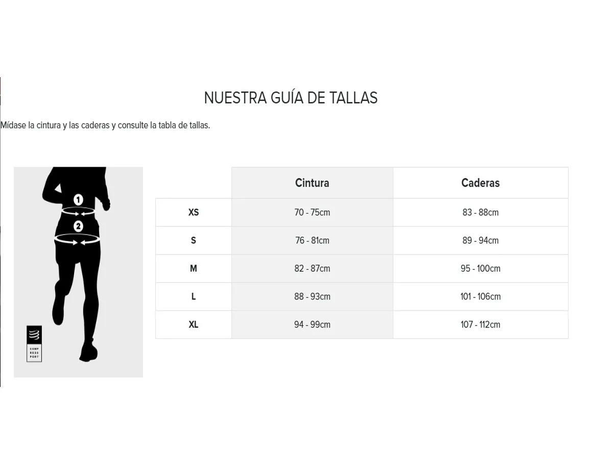 Short Compressport Trail 2-in-1 Hombre