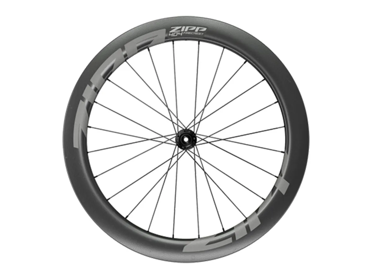 Rueda Zipp Ruta 404 Fc Carb Clincher Tubeles Del 700c 12x100mm Disc
