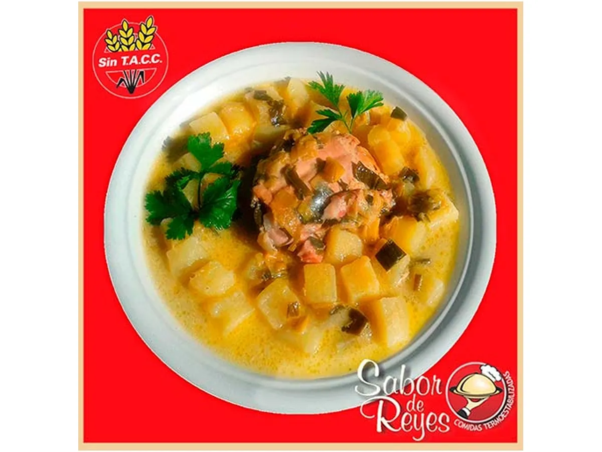 Comida Termoestabilizada Sabor De Reyes Pollo De Las Sierras Con Papas A La Salsa De Puerros Libre De Gluten
