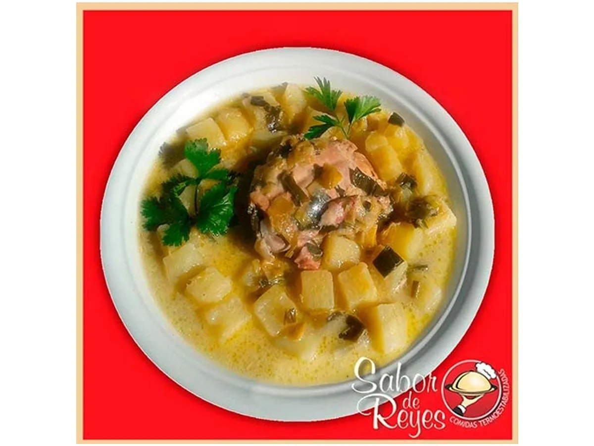 Comida Termoestabilizada Sabor De Reyes Pollo De Las Sierras Con Papas A La Salsa De Puerros