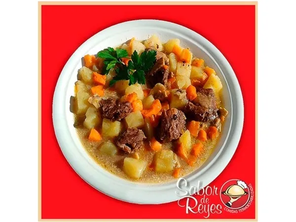 Comida Termoestabilizada Sabor De Reyes Ternera A La Crema Con Papa Y Champiñones