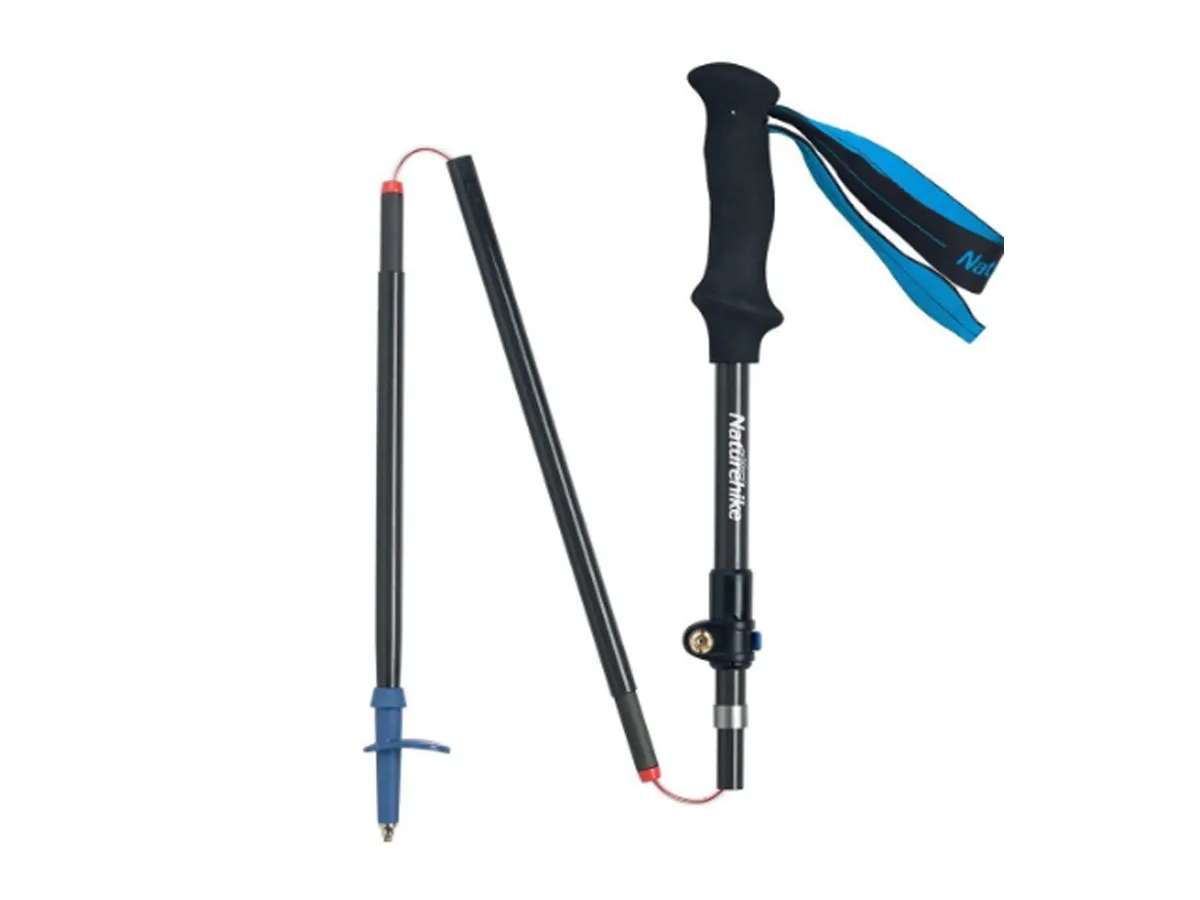 Bastones Naturehike St07 Carbono Plegable 5 Secciones 98-115cm
