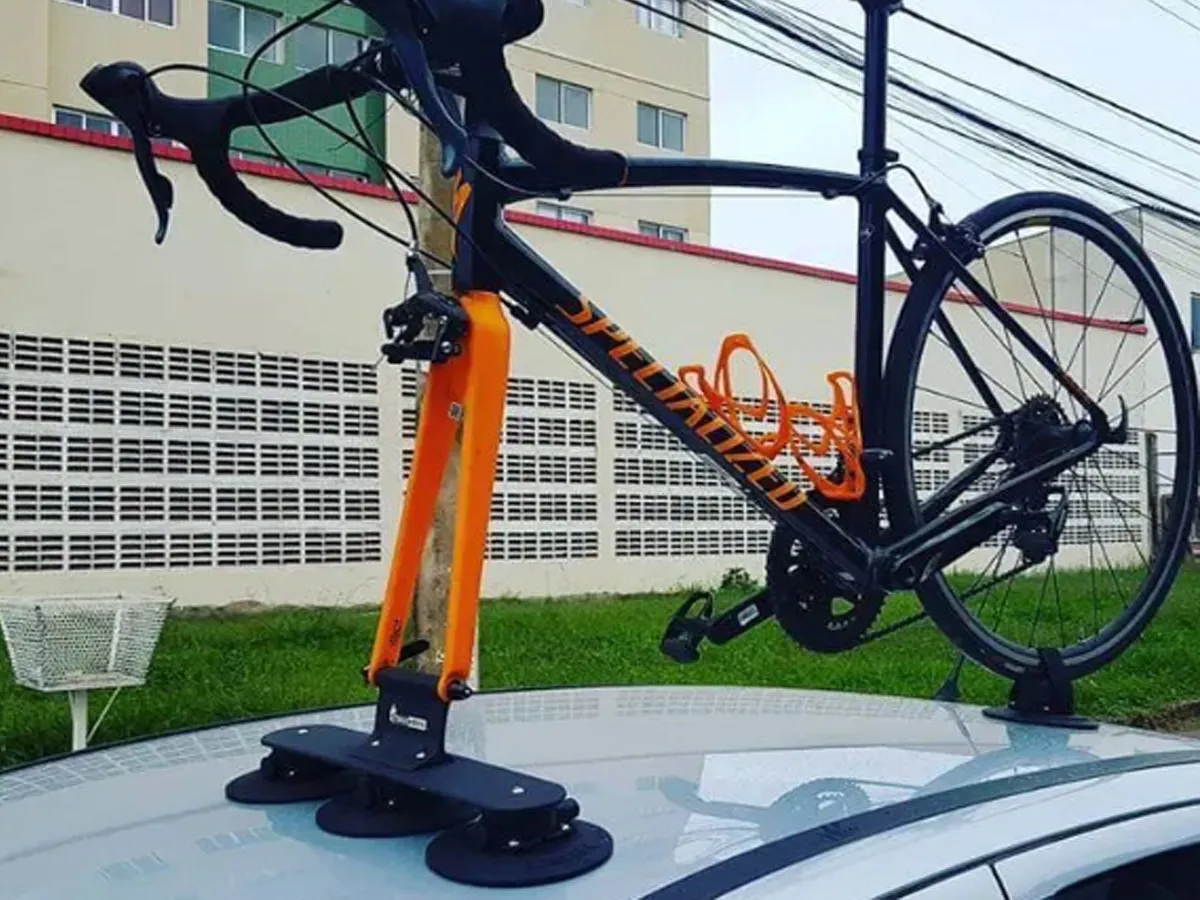 Portabicicleta De Techo Con Ventosas Treefrog Elite 1 15x110mm