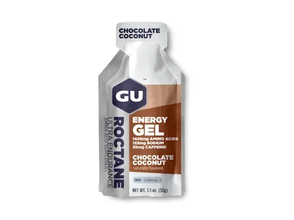 Geles Energeticos Gu Roctane - Sabor Chocolate Coconut