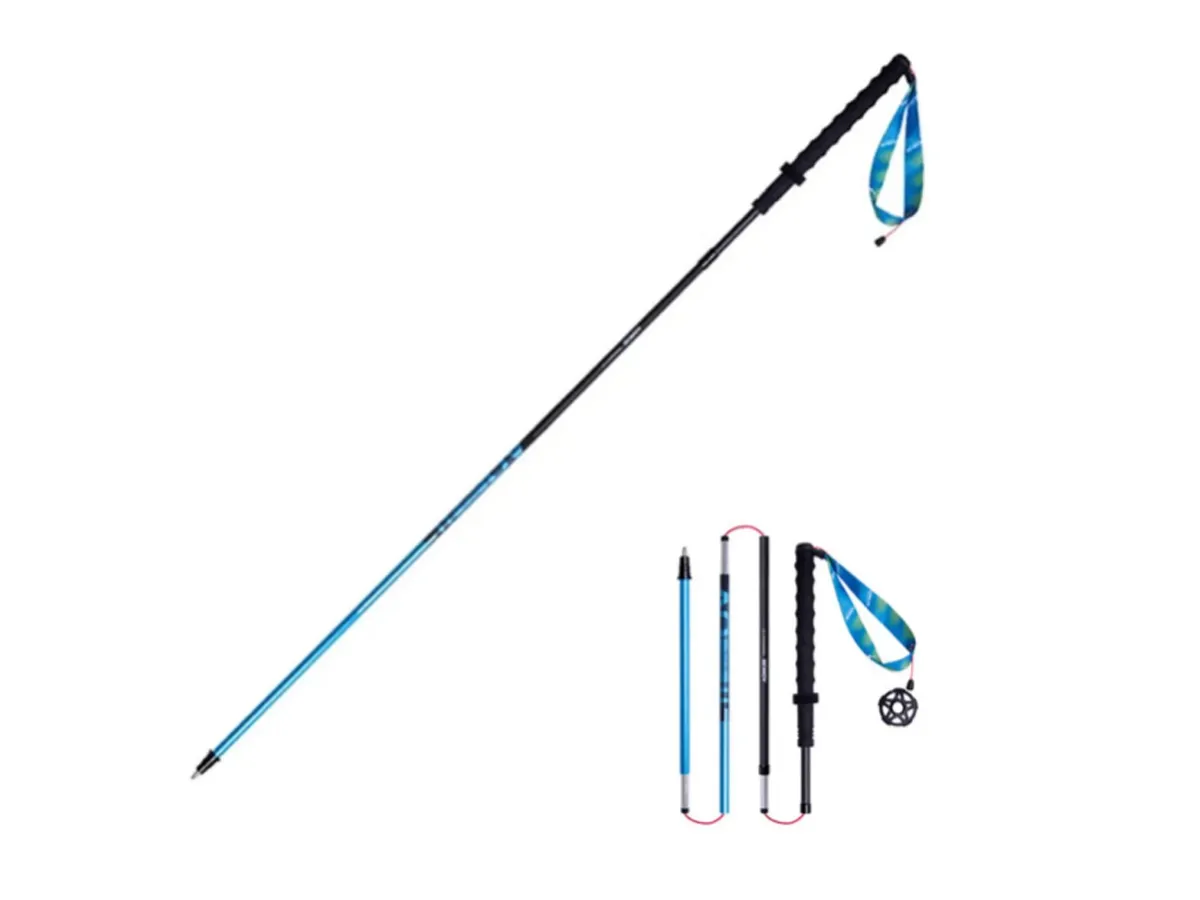 Bastones De Trail Running Aonijie 4 Secciones Carbono Y Aluminio E4210