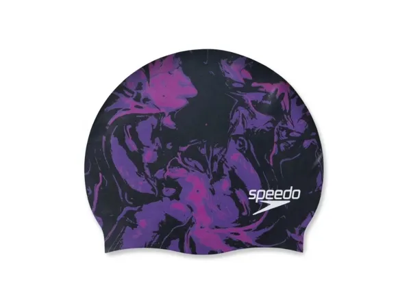 Gorra Silicona Natación Speedo Long Hair Printed