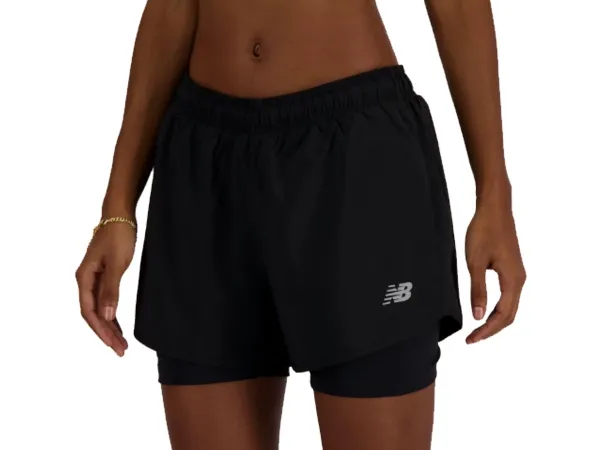 Short New Balance Sport Essentials 2-in-1 3 Mujer