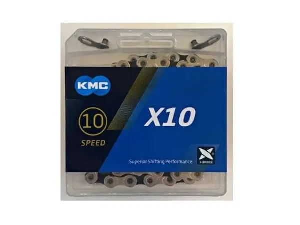 Cadena Kmc X10.93 10 Velocidades 116 Eslabones