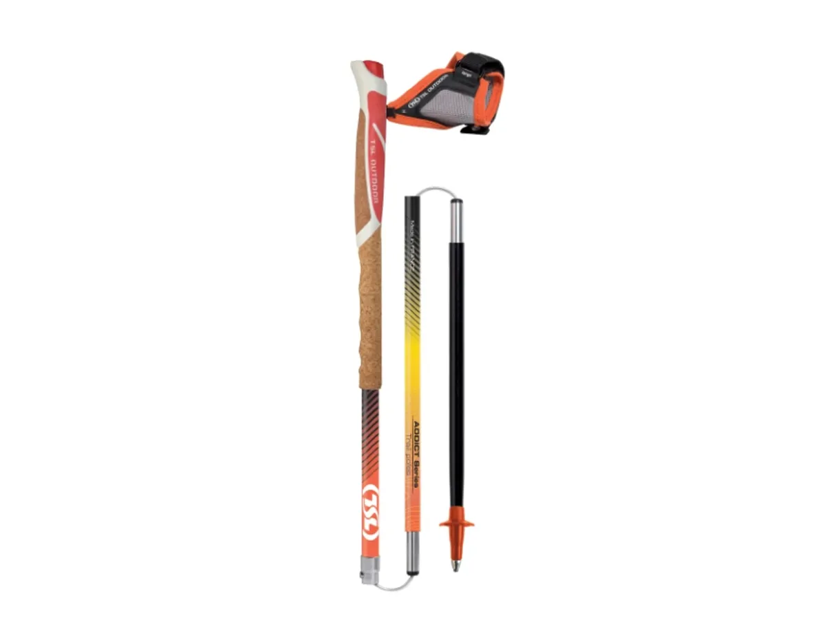Bastones De Trail Running Tsl Carbon 4 Cork Cross Short