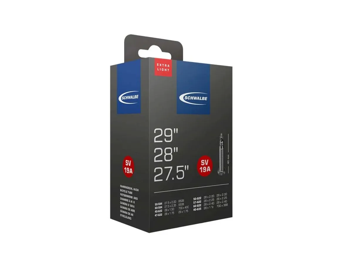 Cámara Schwalbe Sv19a 27.5/28/29 Presta 40 Mm