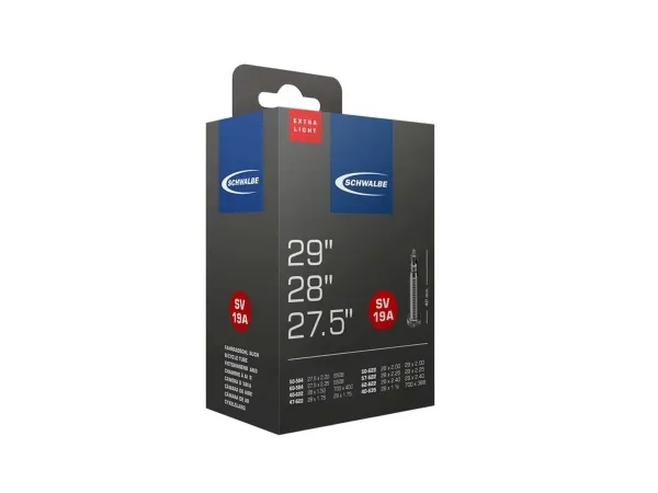 Cámara Schwalbe Sv19a 27.5/28/29 Presta 40 Mm