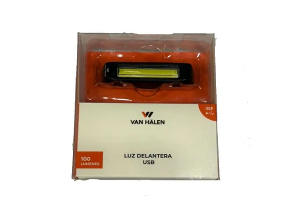 Luz Delantera Van Halen Usb 100 Lumens