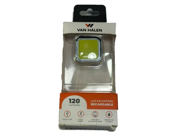Luz Delantera Van Halen 120 Lúmens Usb