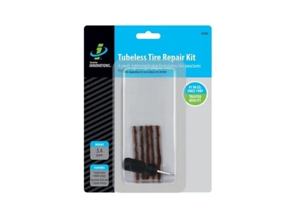 Tarugo Tapon Kit Reparación Tubeless Genuine Innovations + Herramienta