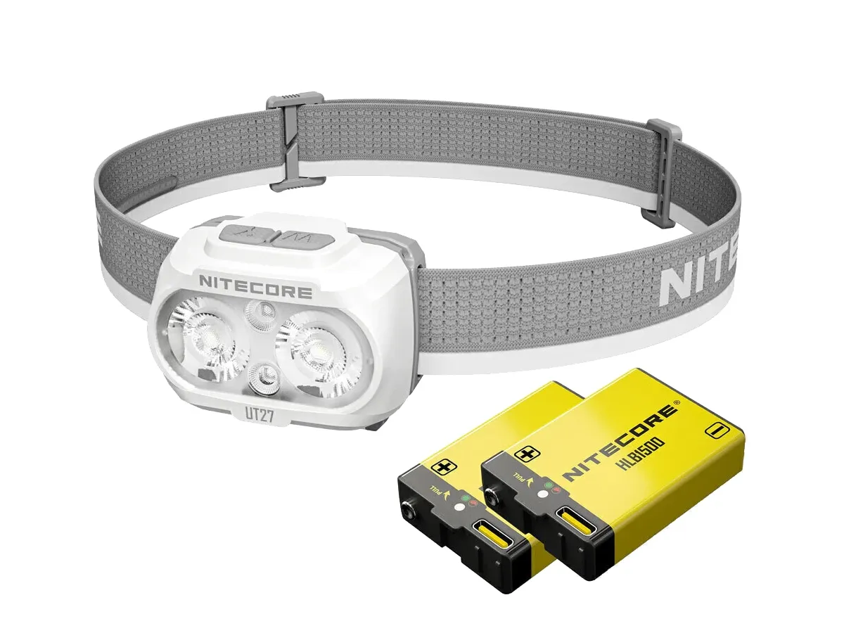 Linterna Frontal Running Nitecore Ut27 Mct Pro 800 Lúmenes / 3 Temperaturas De Color