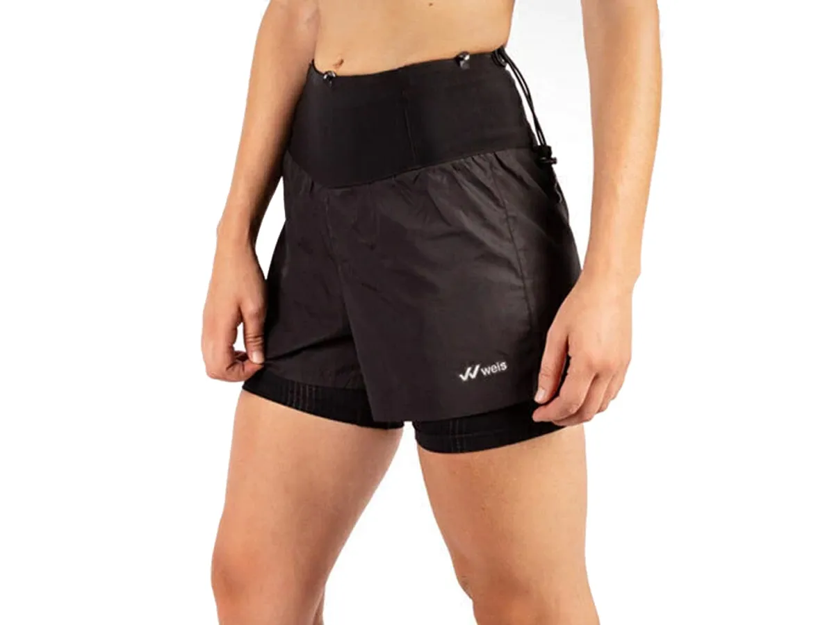 Short Con Calza Y Faja Portabastones Weis Eite 3x1 Mujer