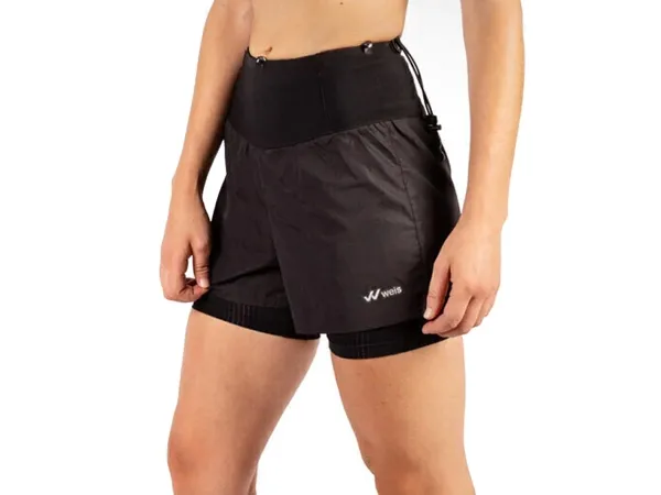 Short Con Calza Y Faja Portabastones Weis Eite 3x1 Mujer