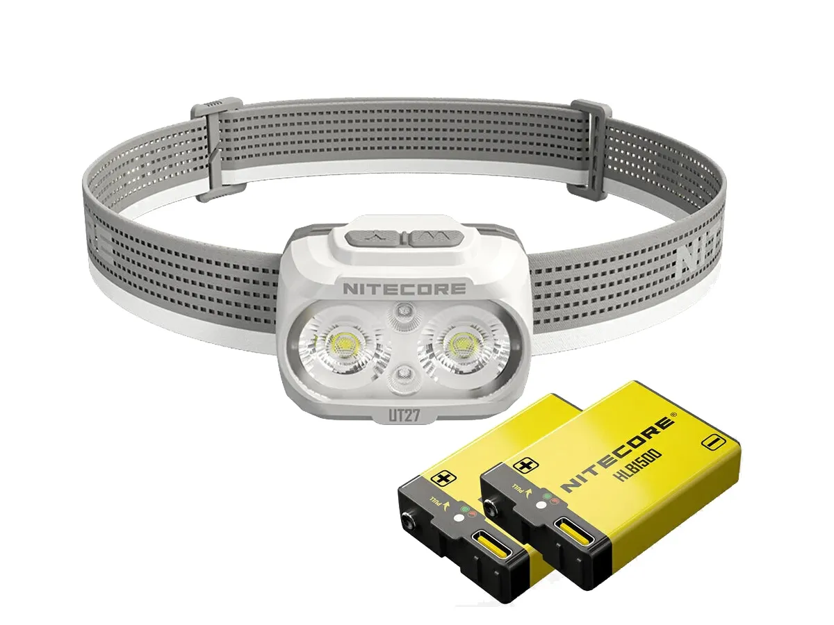 Linterna Frontal Running Nitecore Ut27 Mct Pro 800 Lúmenes / 3 Temperaturas De Color