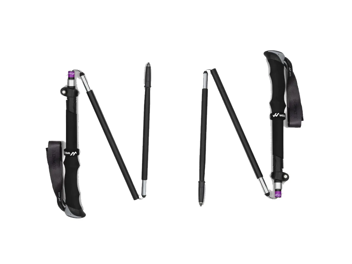 Bastones Running Weis Z-compact Se Composite X2 Carbon 105-125cm