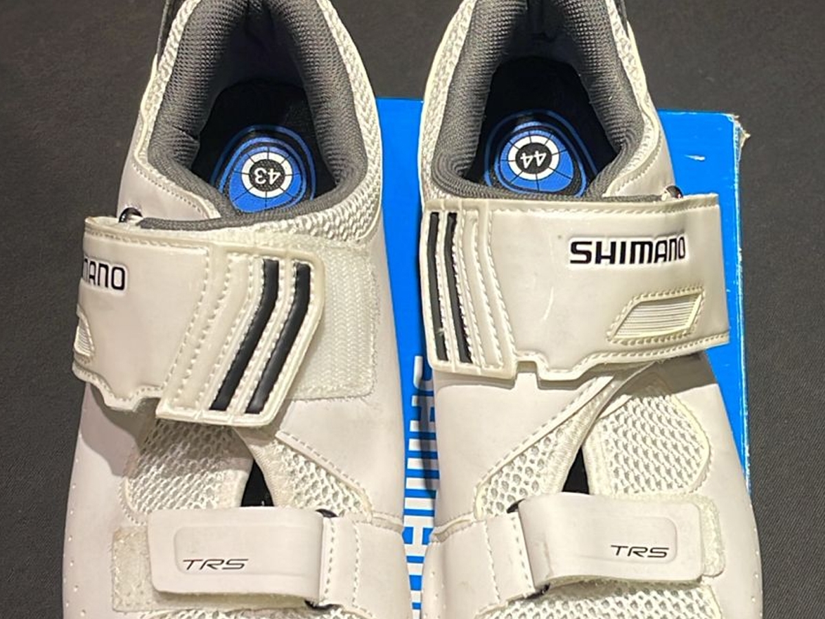 Zapatillas De Ciclismo Triatlón Shimano Tr500 Talle 43-44 (leer Descripción)