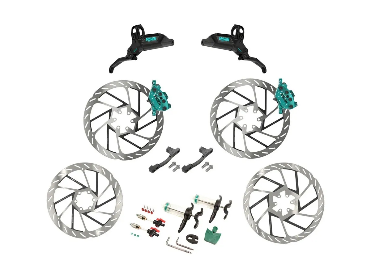[ARCHIVADO] Freno A Disco Hidráulico Mtb Sram Maven Ultimate Stealth 4-piston Par Expert Kit 950/2000mm A1