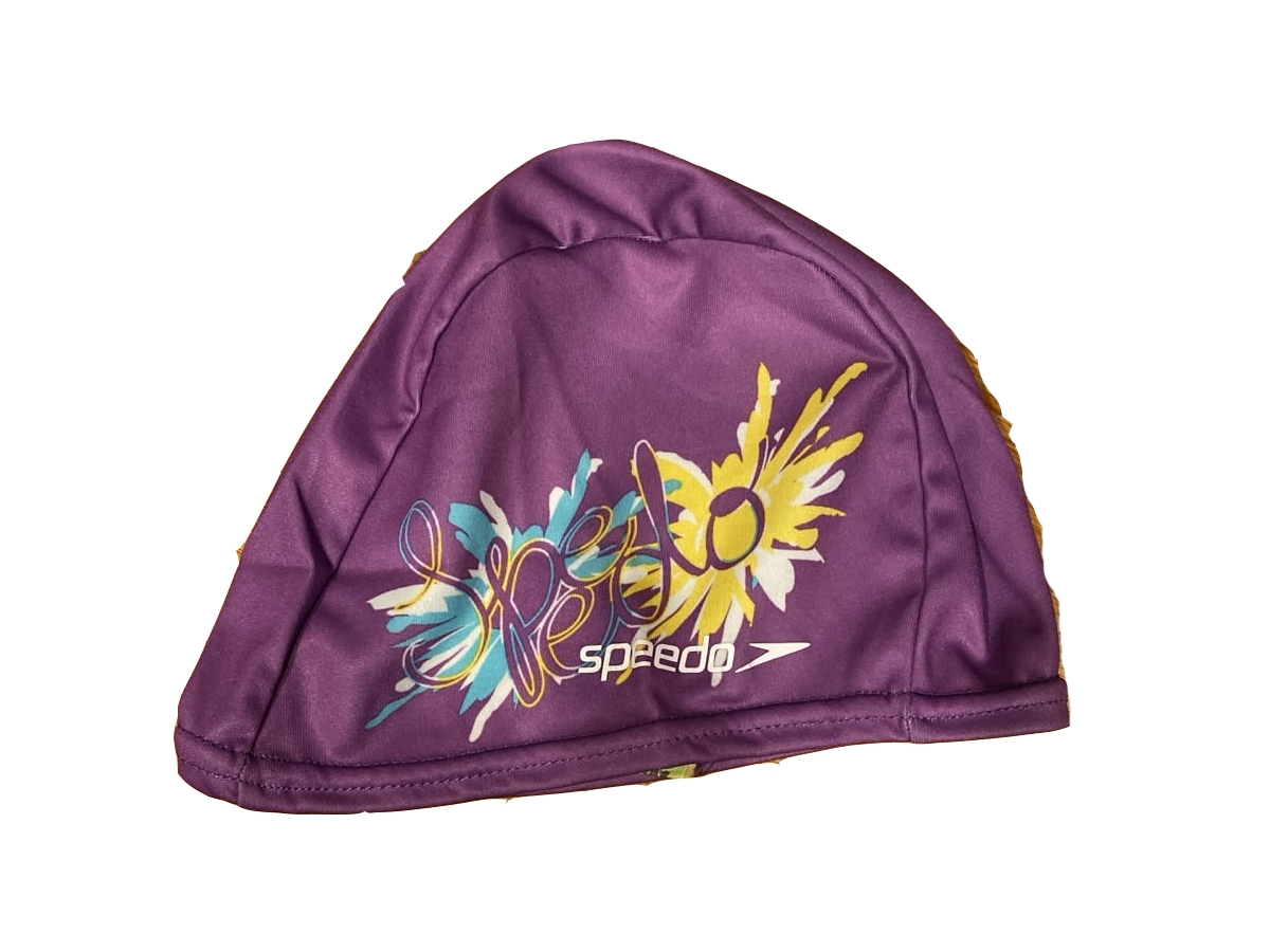 Gorra Natación Polyester Para Niños Speedo Print Jr