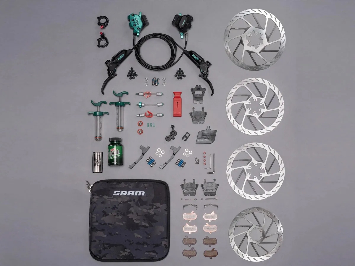 [ARCHIVADO] Freno A Disco Hidráulico Mtb Sram Maven Ultimate Stealth 4-piston Par Expert Kit 950/2000mm A1