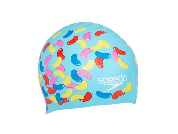 Gorra Silicona Natación Speedo Slogan Print
