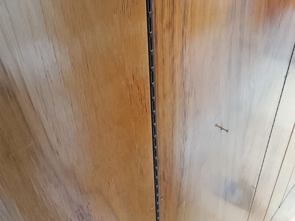 Mueble Modular Base Y Pared Desarmable Con Rieles Para Repisas 70x120x200