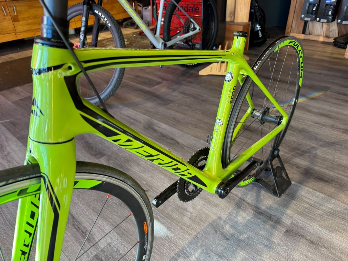Cuadro Merida Scultura 6000 Talle Xs Con Ruedas Fulcrum De Aluminio