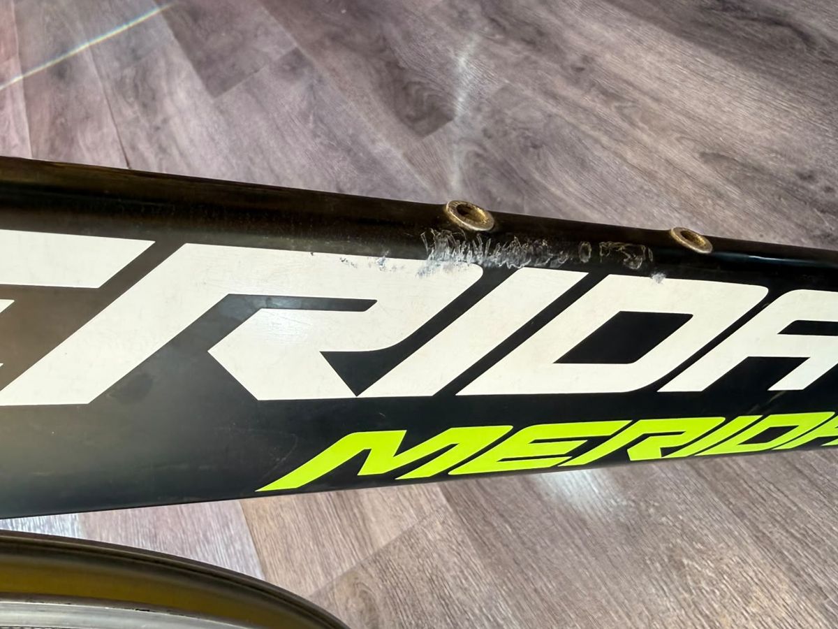 Mérida Warp Tt Talle M Con Grupo Dura Ace 2x11 Di2 Ruedas Fulcrum Carbono Perfil 80mm Usada
