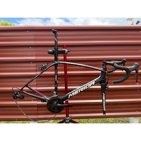 Cuadro Merida Scultura Talle 54 Estado Impecable Con Transmisión Shimano 105 2x11